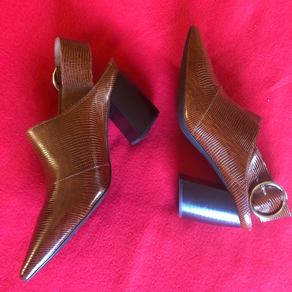 Jeffrey Campbell Slingback Platform Heels.